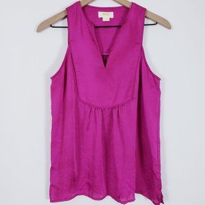 Maeve by Anthropologie Silky Raspberry Tank Top 4